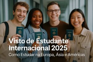 Visto de Estudante Internacional 2025: Como Estudar na Europa, Ásia e Américas
