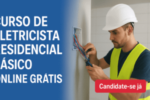 Curso de Eletricista Residencial Básico Online Grátis da Prime Cursos